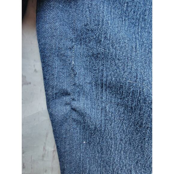 Signature Levi's Women's Modern Straight Dark Wash Stretch W26-L24.5 - Picture 8 of 9